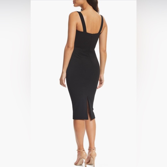 Dress the Population Nicole Sweetheart Neck Cocktail Dress - Picture 11 of 12